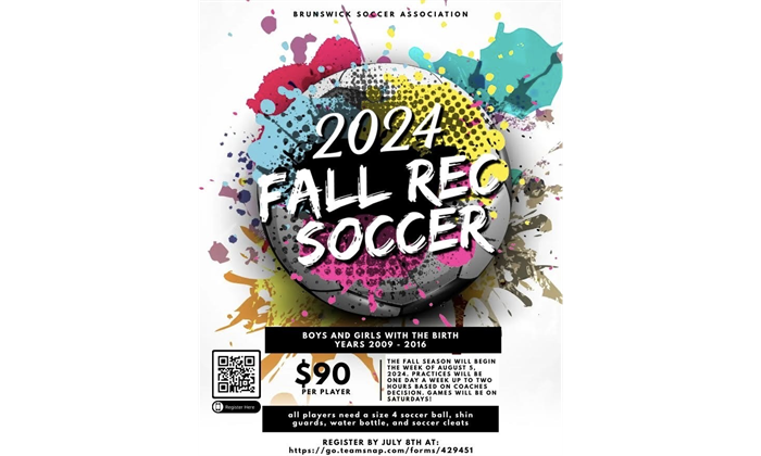 CLOSED - Recreational Soccer Fall 2024